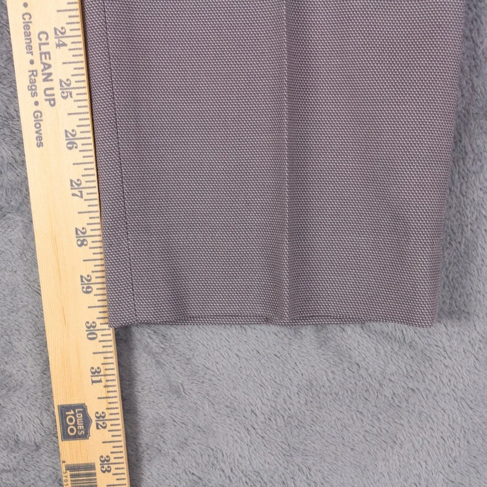 NWT Banana Republic Dress Pants Tailored Slim Fit Mens 30x30 Gray Cotton